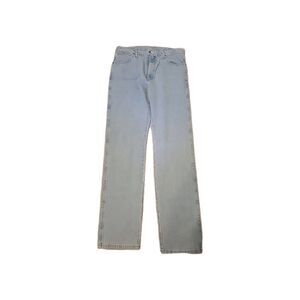 Wrangler Cowboy Cut Jeans Men 34x36 Blue Light Wash Regular Fit Denim 1013MWZGH